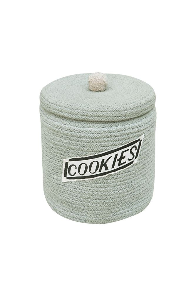 BASKET COOKIE JAR