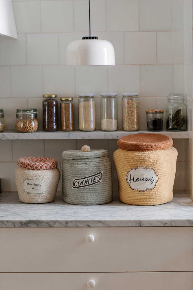 Basket Honey Pot - Image 2