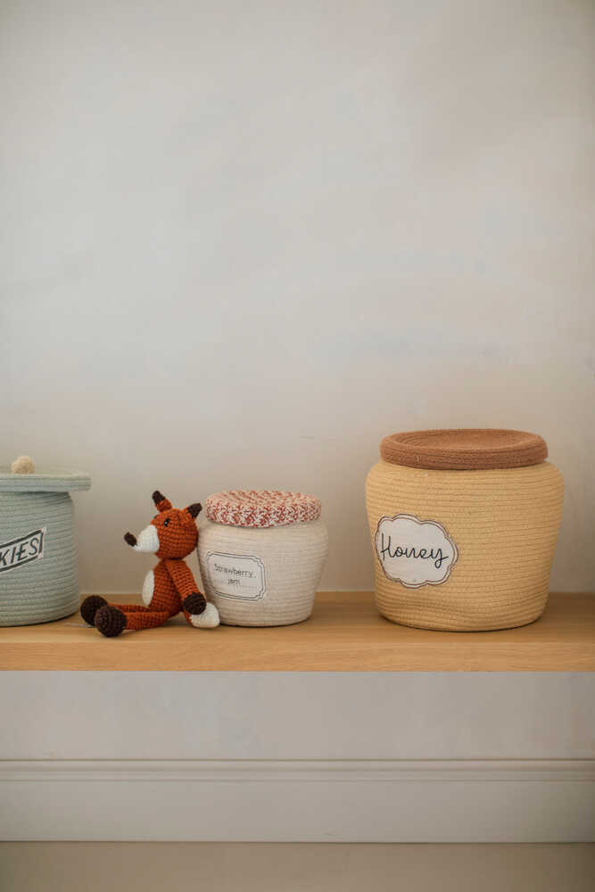 Basket Honey Pot - Image 4
