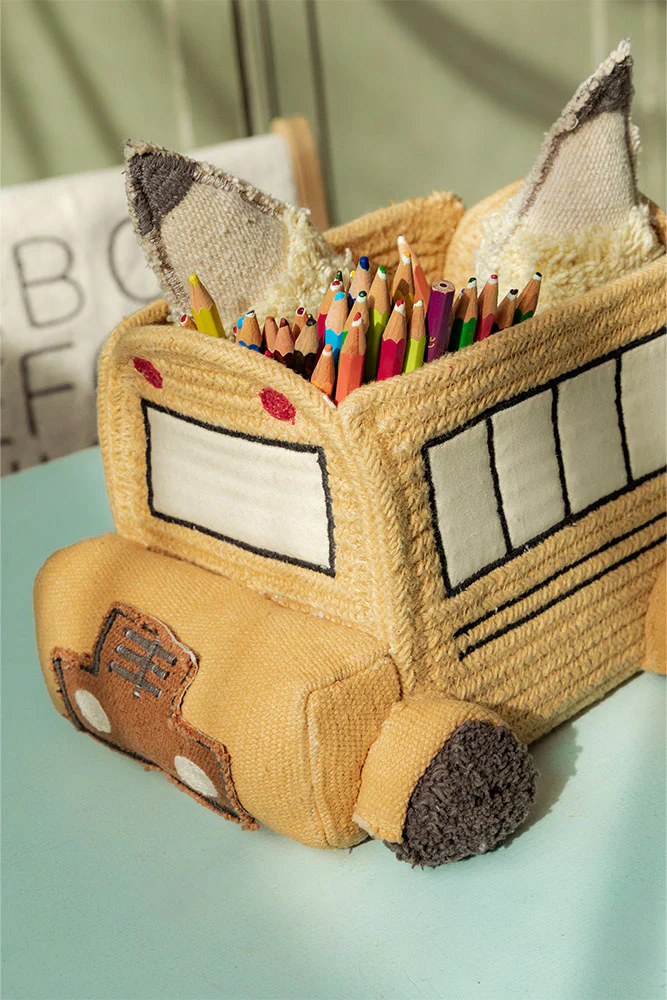 Basket Mini School Bus - Image 5
