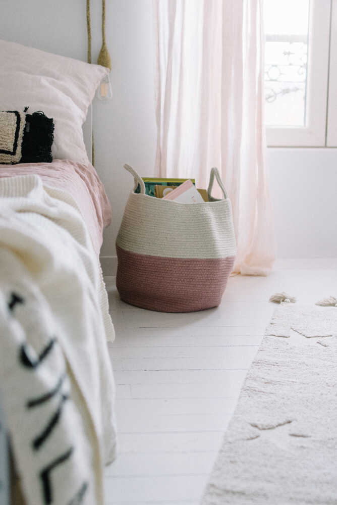 BASKET ZOCO ASH ROSE-NATURAL - Image 2