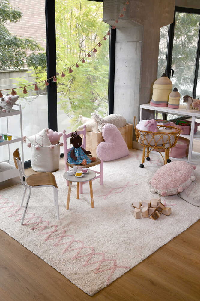 CUSHION HEART PINK - Image 3