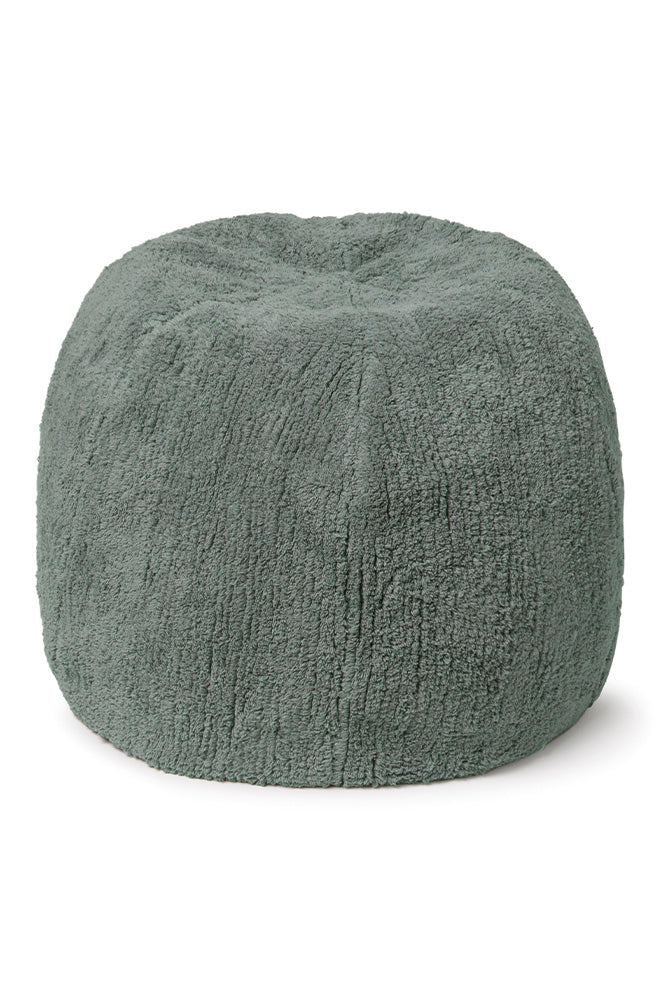 CUSTOM POUF VINTAGE BLUE