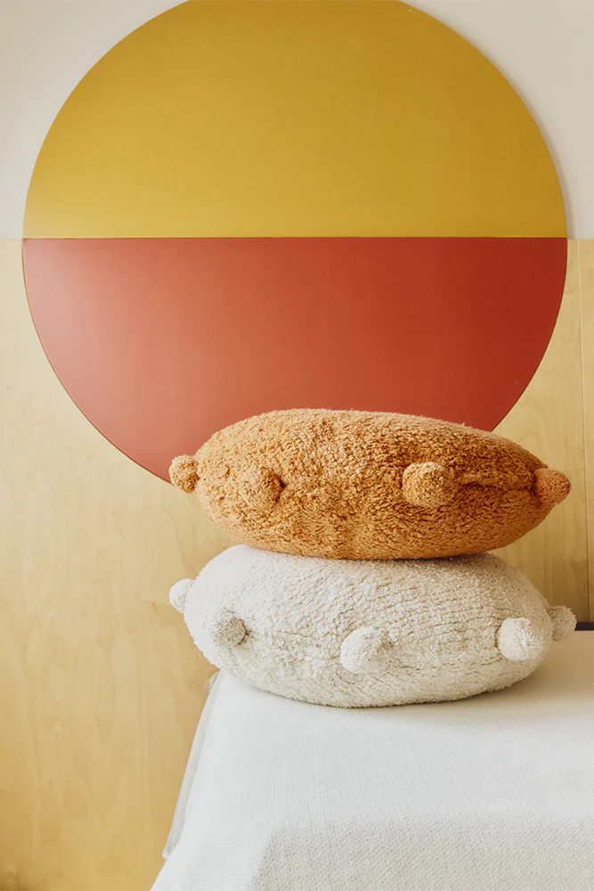 FLOOR CUSHION BUBBLY NATURAL - Image 3