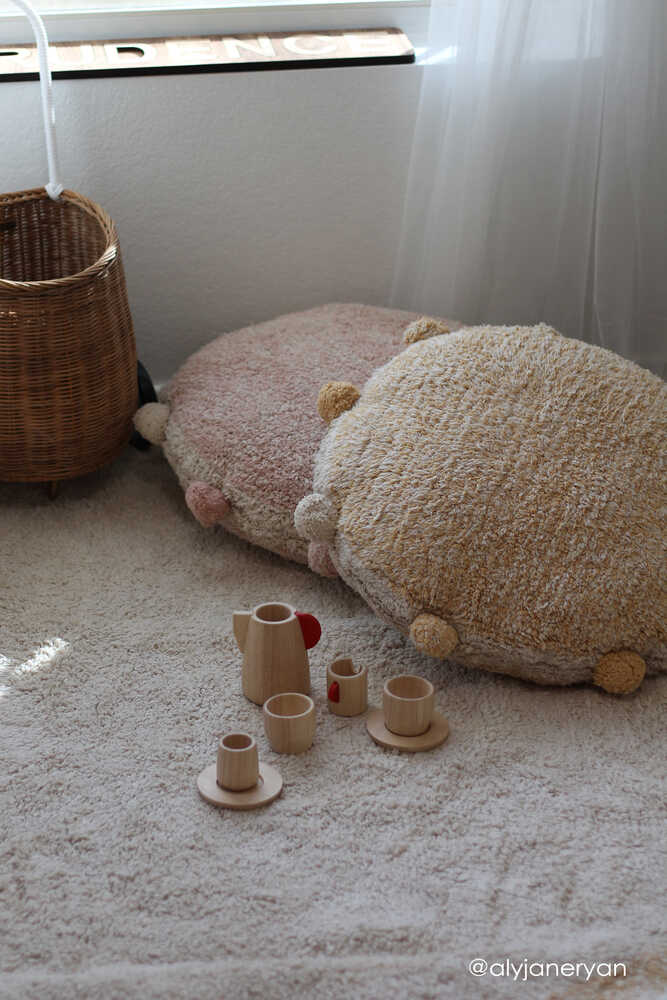 FLOOR CUSHION BUBBLY VINTAGE NUDE - Image 3