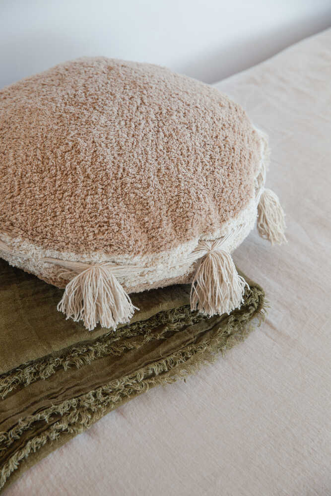 FLOOR PILLOW SIND TAUPE - Image 6