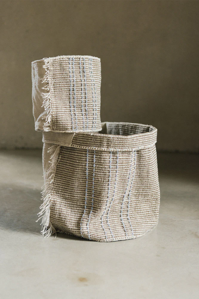 HANDLOOM BASKET JACARANDA - Image 2