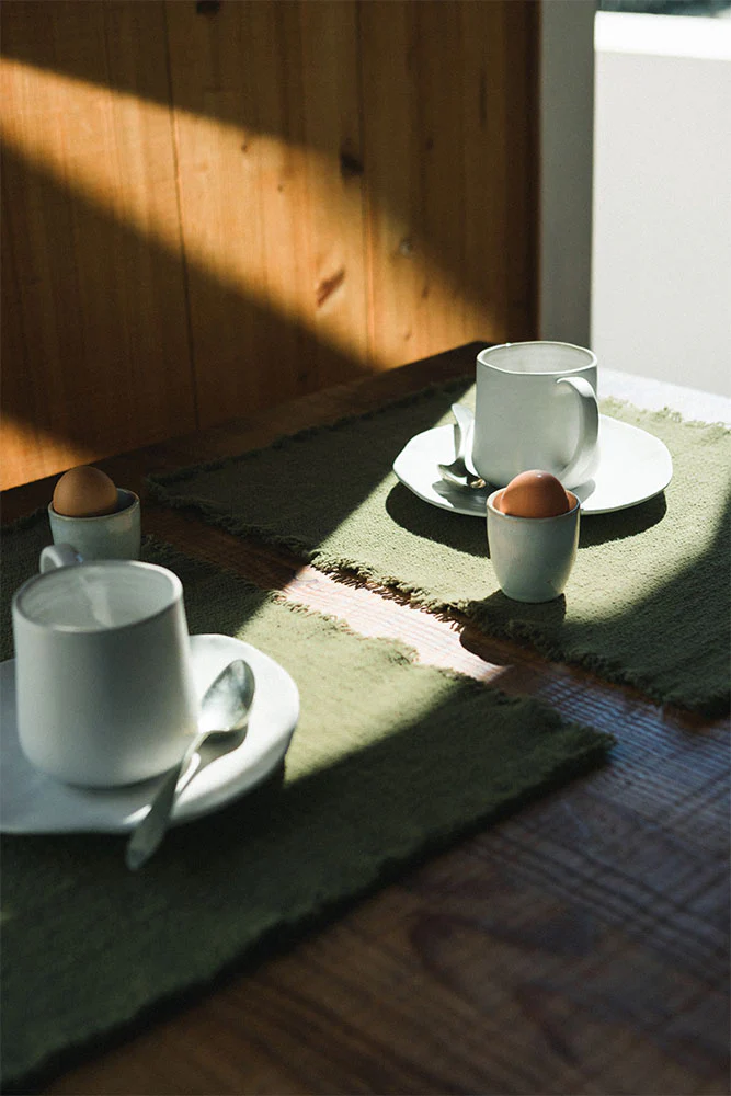 Handloom Placemats Kaki (Set of 2) - Image 4