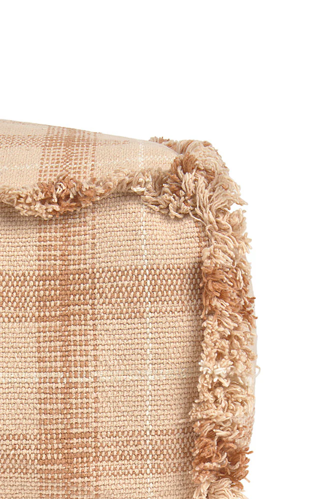 HANDLOOM POUF ROSE - Image 7