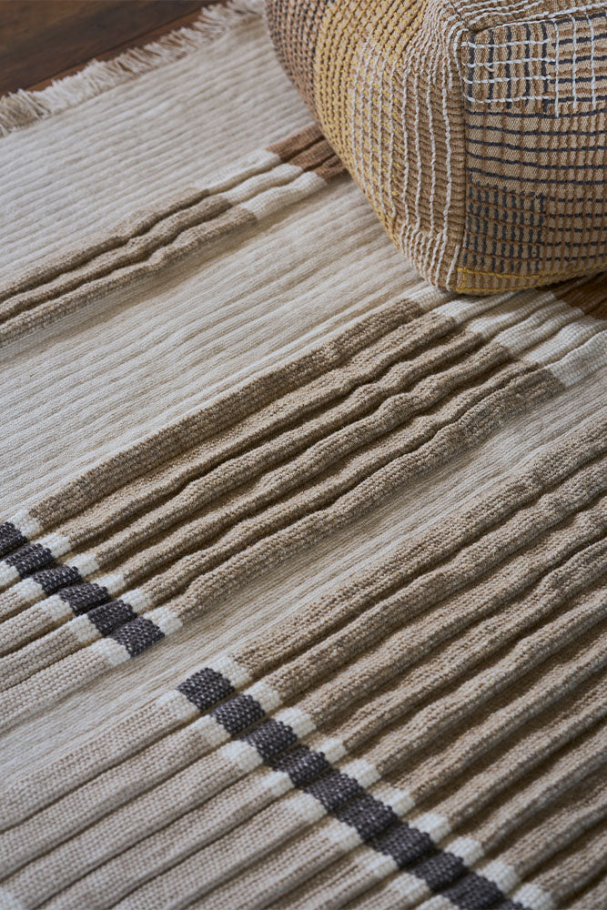 HANDLOOM RUG COLUMNS NATURAL - Image 3