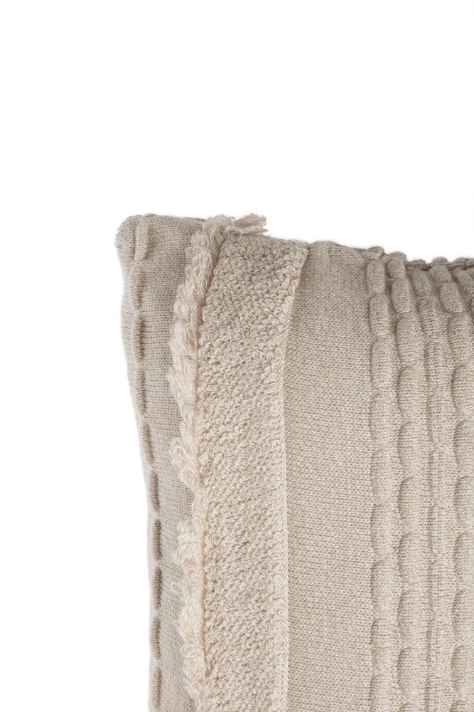 KNITTED CUSHION AIR DUNE WHITE - Image 6