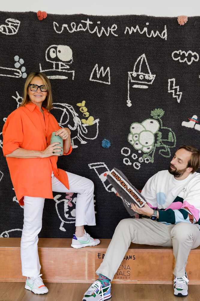 EDGAR PLANS X LORENA CANALS - “ARTIST IN YOU” RUG & BOOK - Image 3