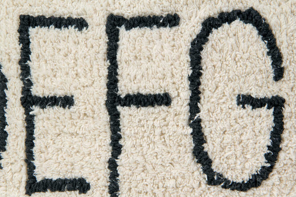 POUF ABC NATURAL/BLACK - Image 10