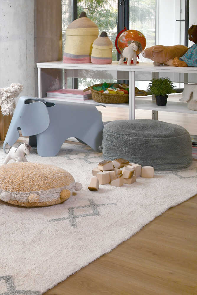 POUF CHILL VINTAGE BLUE - Image 5