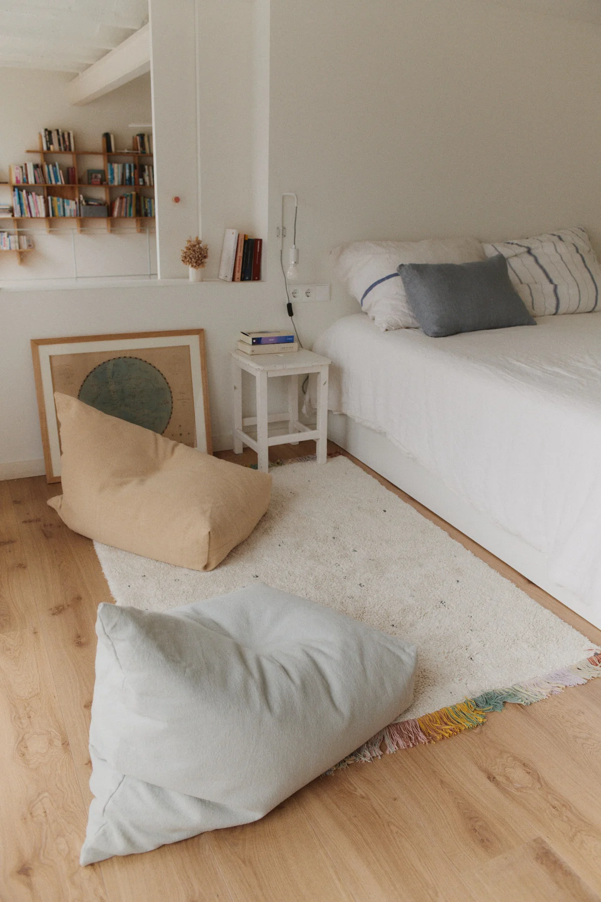 Pouf Cleo Blue Sage - Image 2