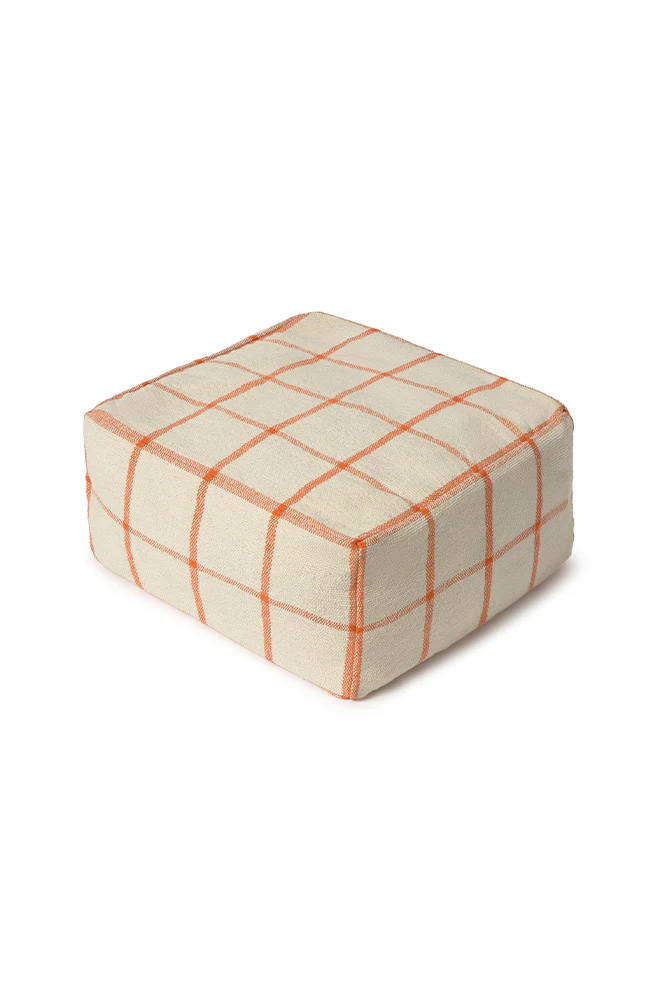 POUF GEO BLOCK NATURAL - Image 3