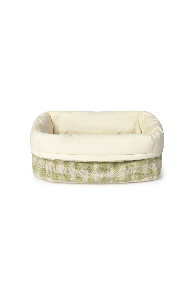 QUILTED BASKET MATCHA