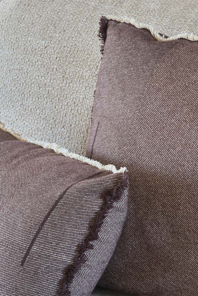 RECTANGULAR CUSHION VERTICAL COFFEBEAN - Image 5