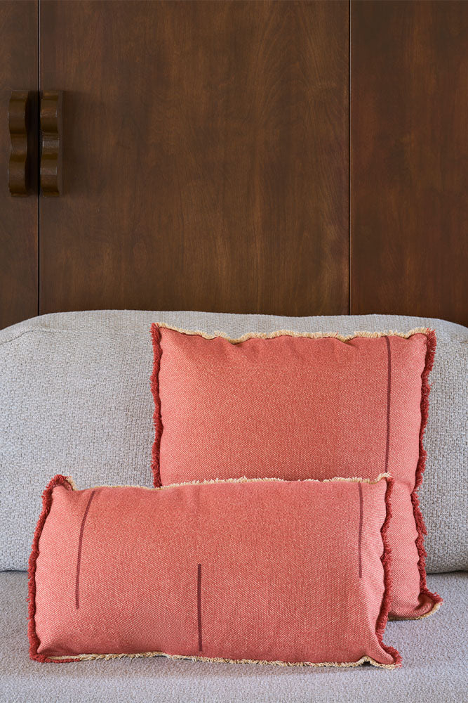 RECTANGULAR CUSHION VERTICAL NEW TERRACOTA - Image 2