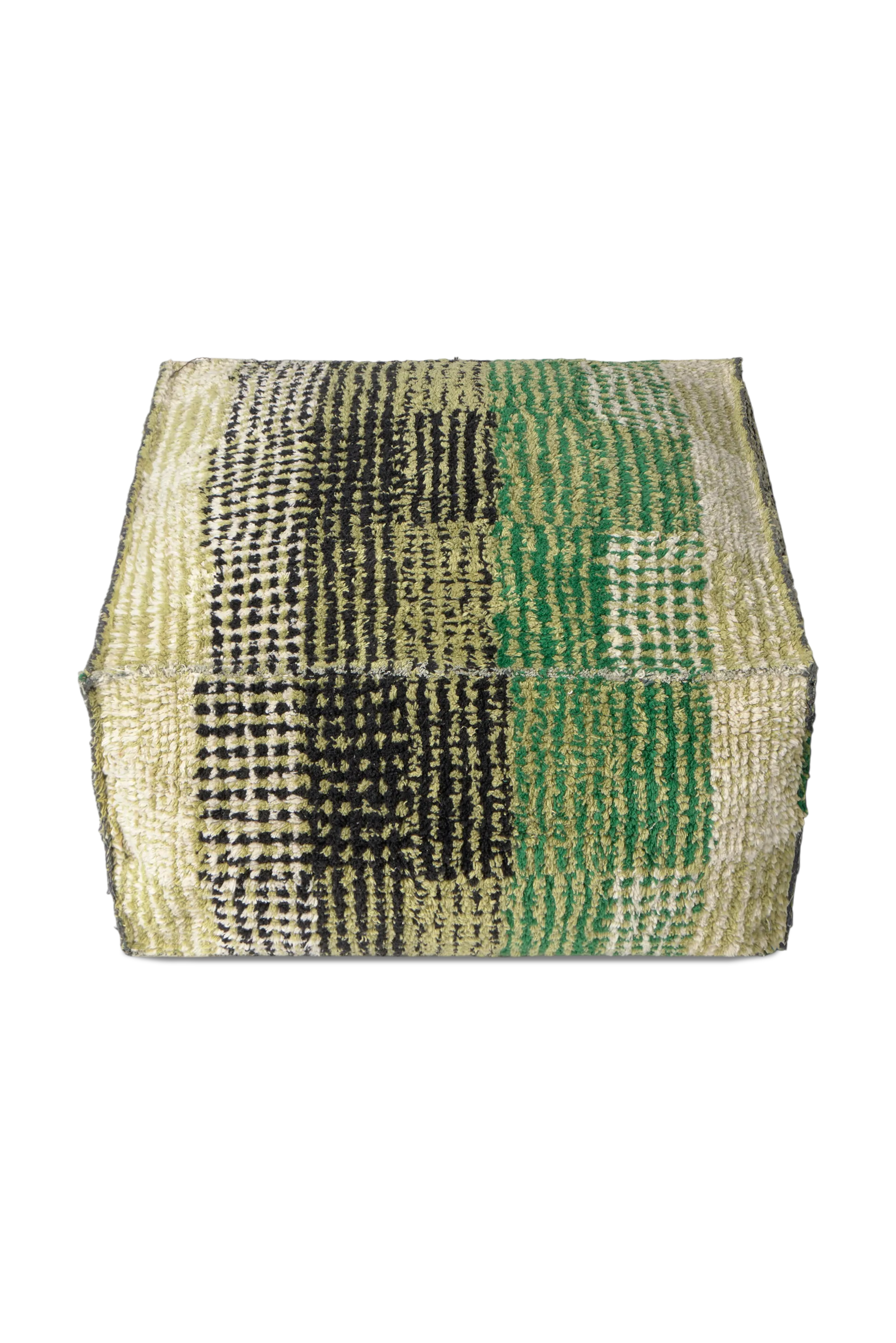 REVERSIBLE CITY POUF MONSTERA