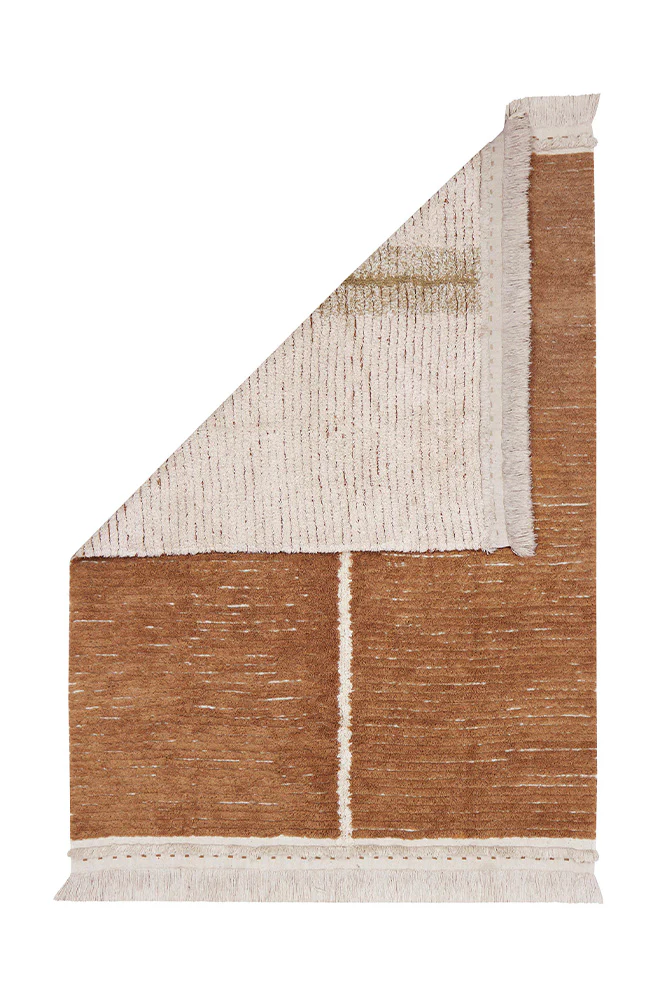 REVERSIBLE WASHABLE RUG DUETTO TOFFEE - Image 7