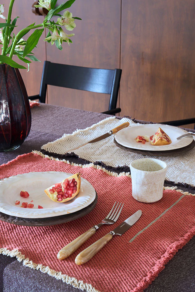 SET OF 2 PLACEMATS VERTICAL NATURAL - Image 2
