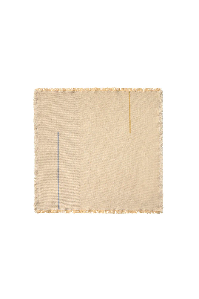 SET OF 4 NAPKINS VERTICAL NATURAL - Image 3