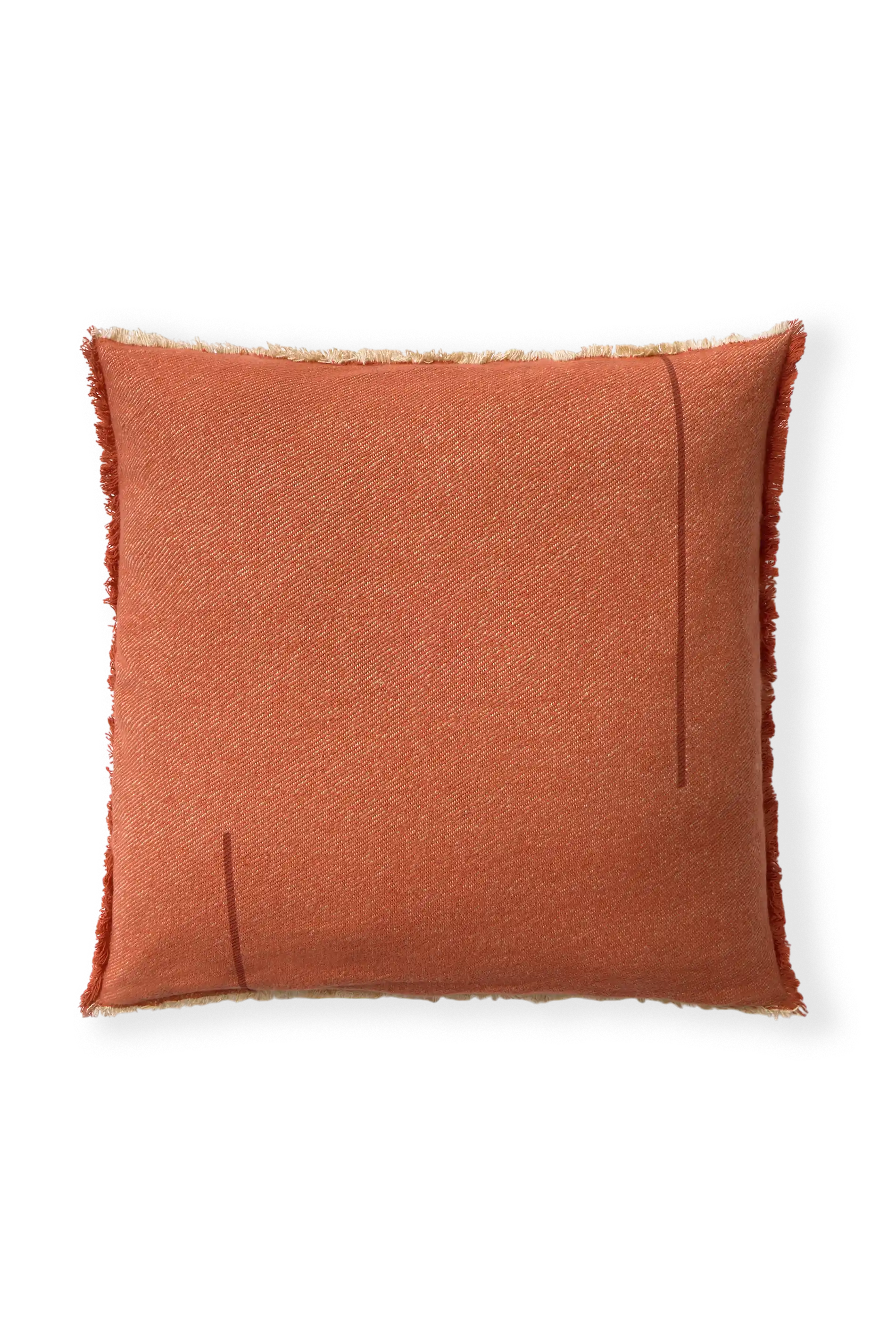 SQUARE CUSHION VERTICAL NEW TERRACOTA