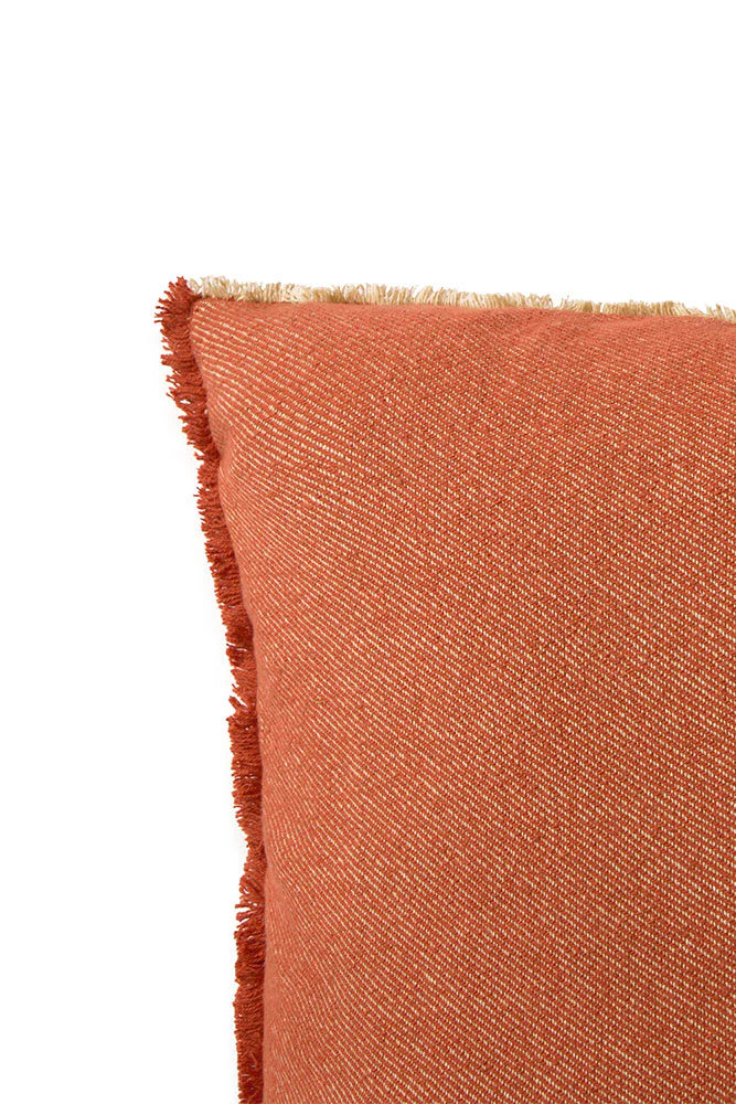 SQUARE CUSHION VERTICAL NEW TERRACOTA - Image 5