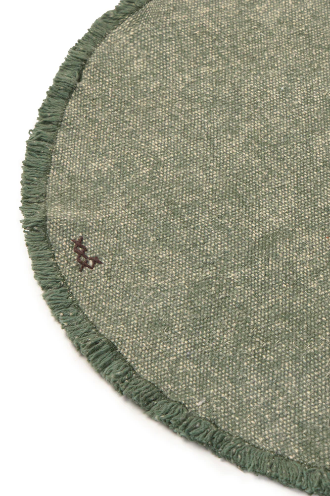 STONEWASHED PLACEMATS AND COASTERS DUCK GREEN (SET OF 2) - Image 3