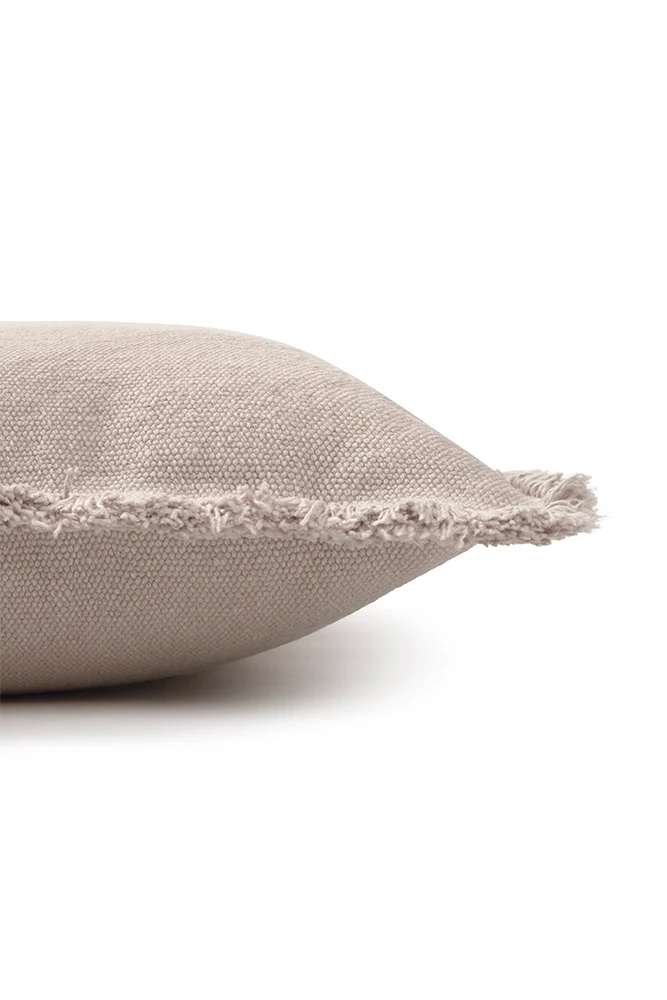 STONEWASHED SQUARE CUSHION NEW GREY - Image 5