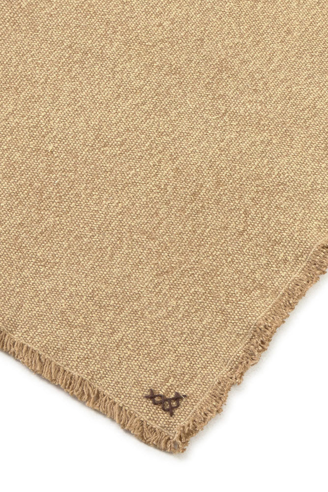 STONEWASHED TABLE RUNNER OCHRE - Image 4