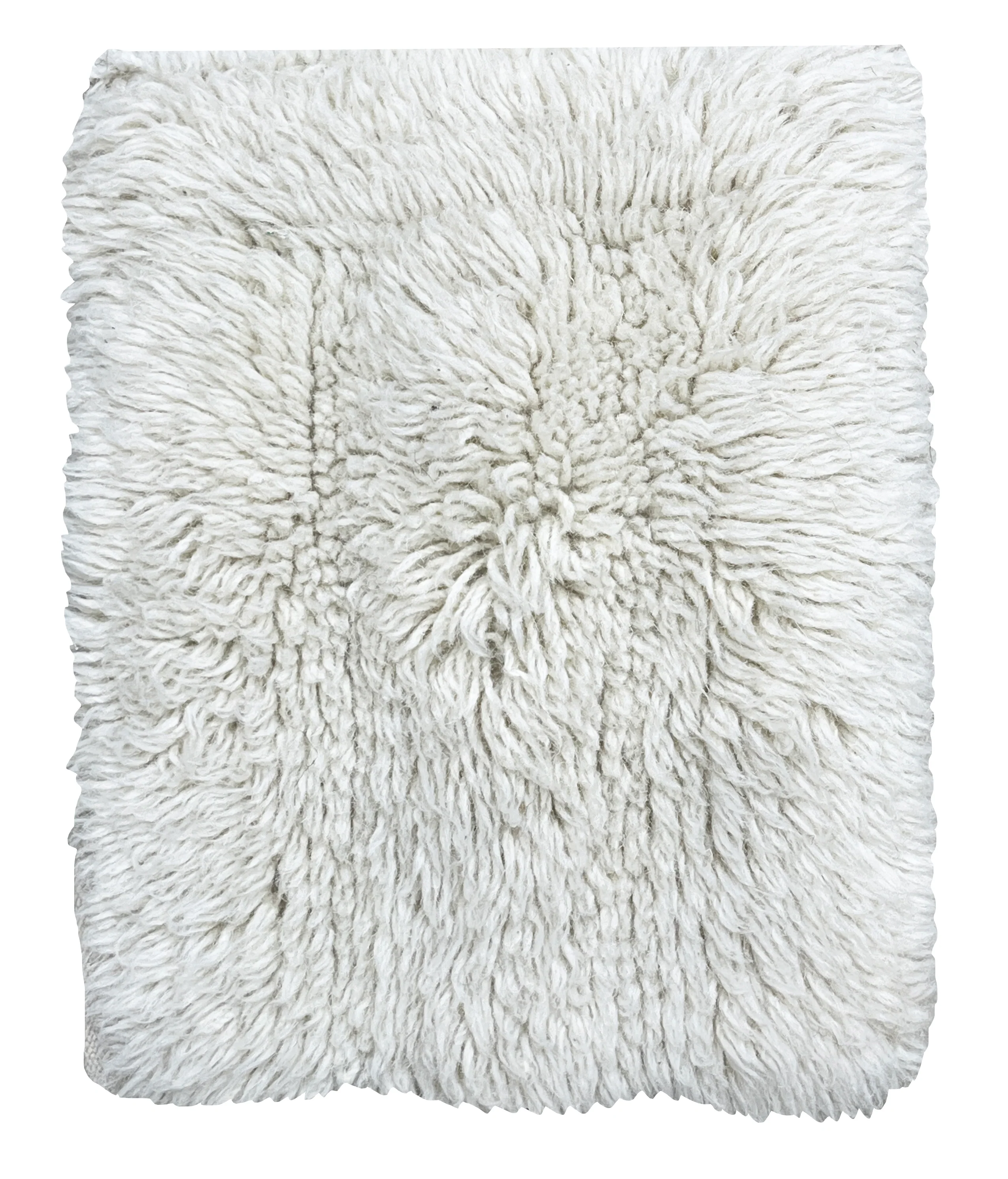 Swatch Woolable rug Dunes - Sheep White