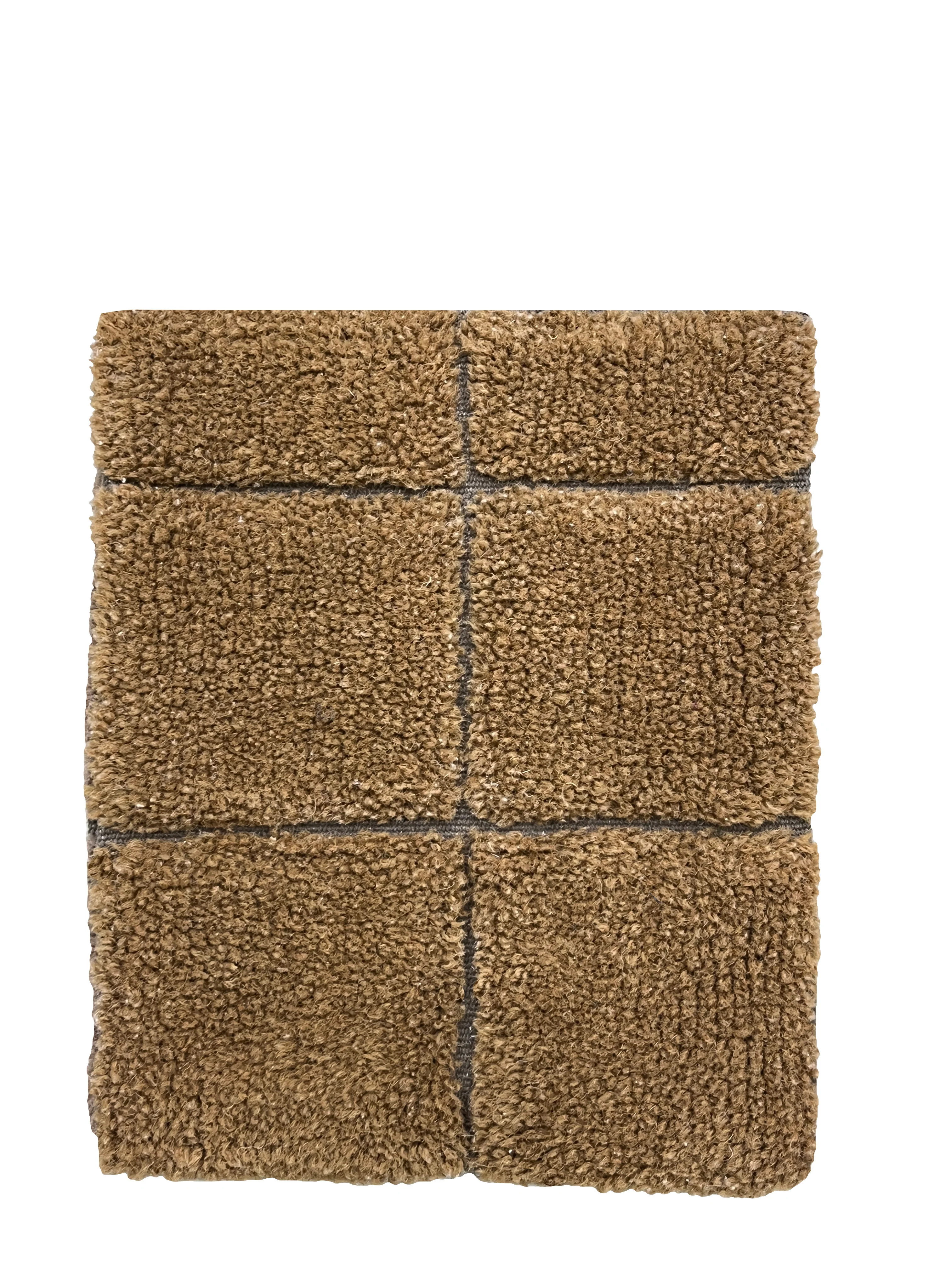 Swatch Woolable rug Mosaic Ochre