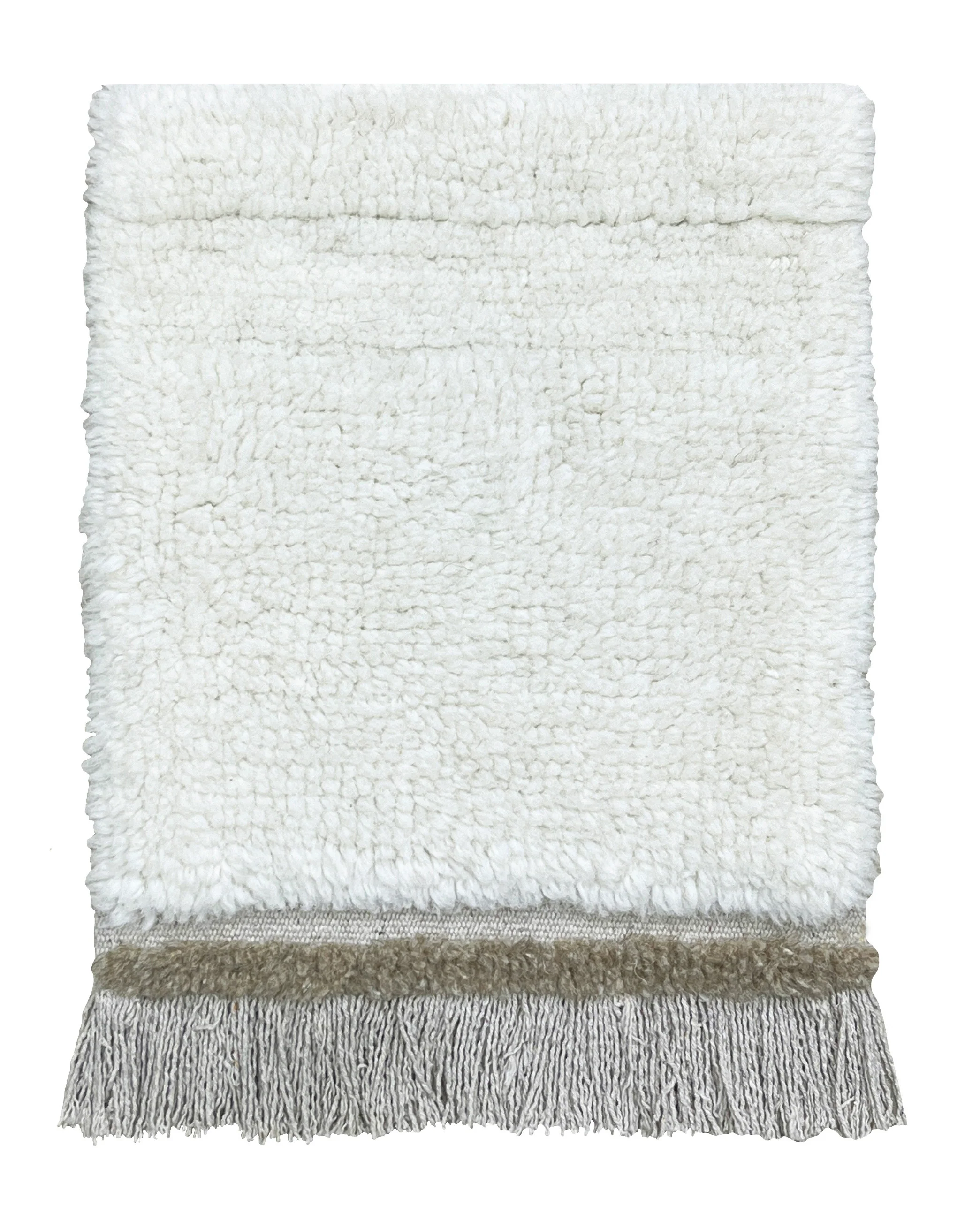 Swatch Woolable rug Steppe - Sheep White
