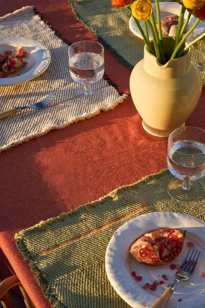 TABLECLOTH VERTICAL NEW TERRACOTA - Image 3
