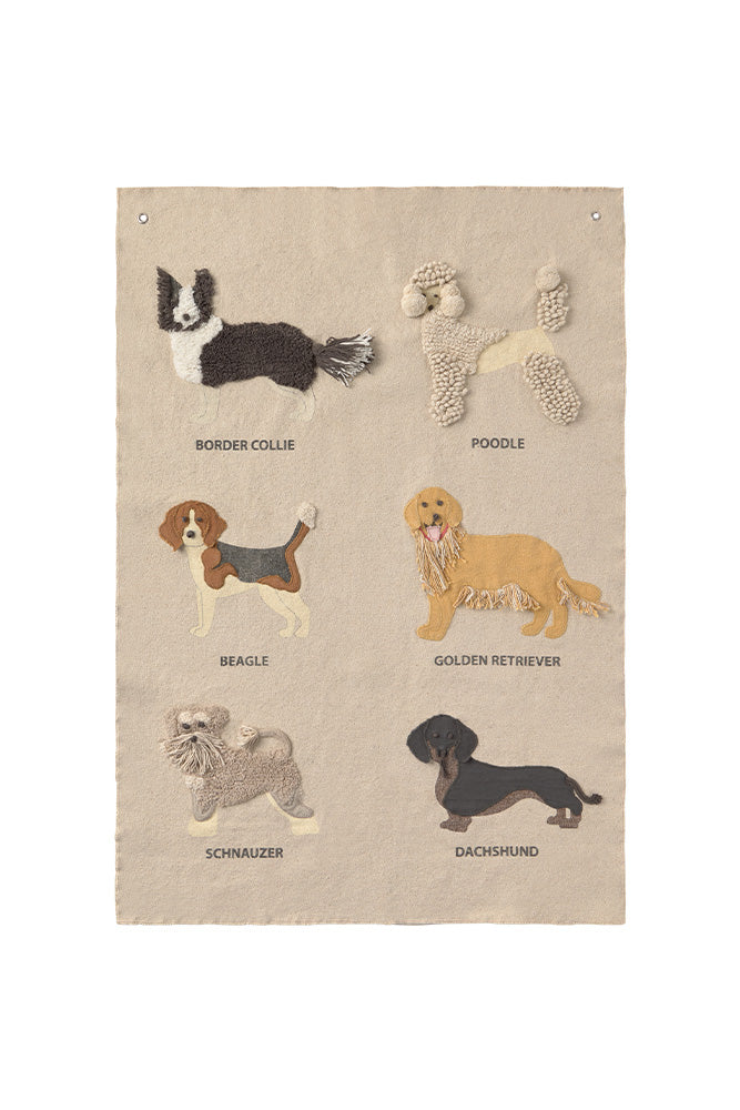 WALL HANGERS DOGS