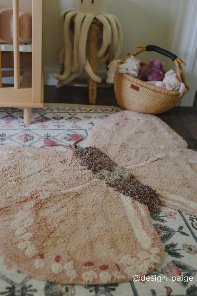 WASHABLE ANIMAL RUG BABY BUTTERFLY - Image 8