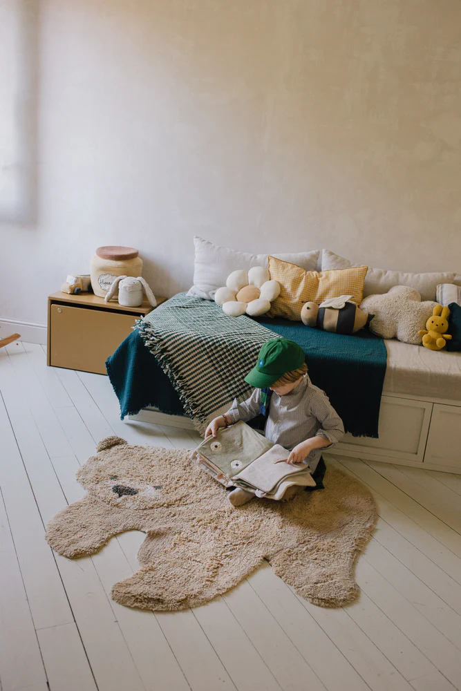 WASHABLE ANIMAL RUG BEAR - Image 5