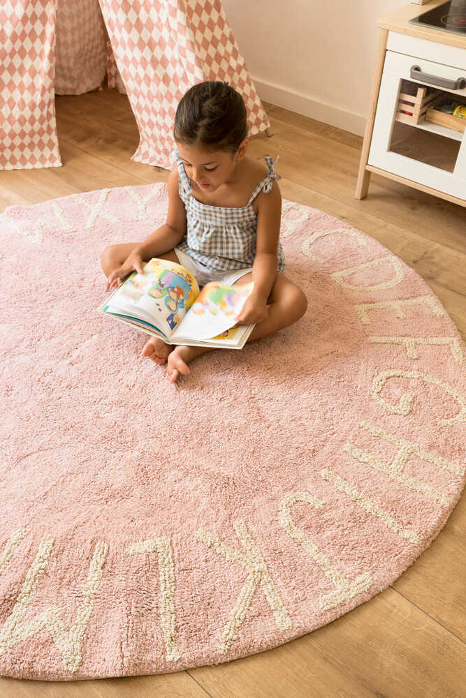 WASHABLE RUG ABC NATURAL VINTAGE NUDE - Image 5