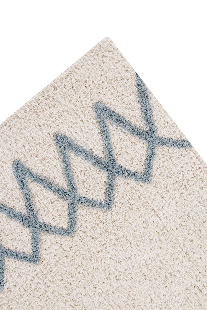 WASHABLE RUG ATLAS NATURAL/VINTAGE BLUE - Image 4