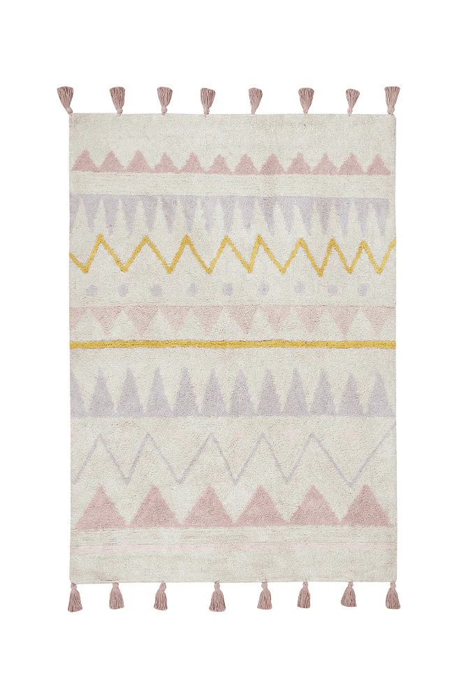 WASHABLE RUG AZTECA VINTAGE NUDE