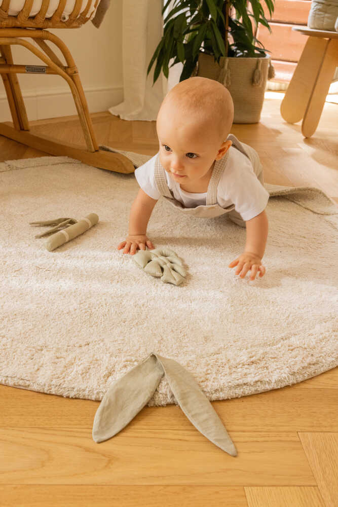 WASHABLE RUG BAMBOO SENSORIAL LEAF - Image 3