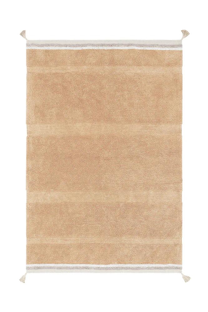 WASHABLE RUG BLOOM GOLDEN