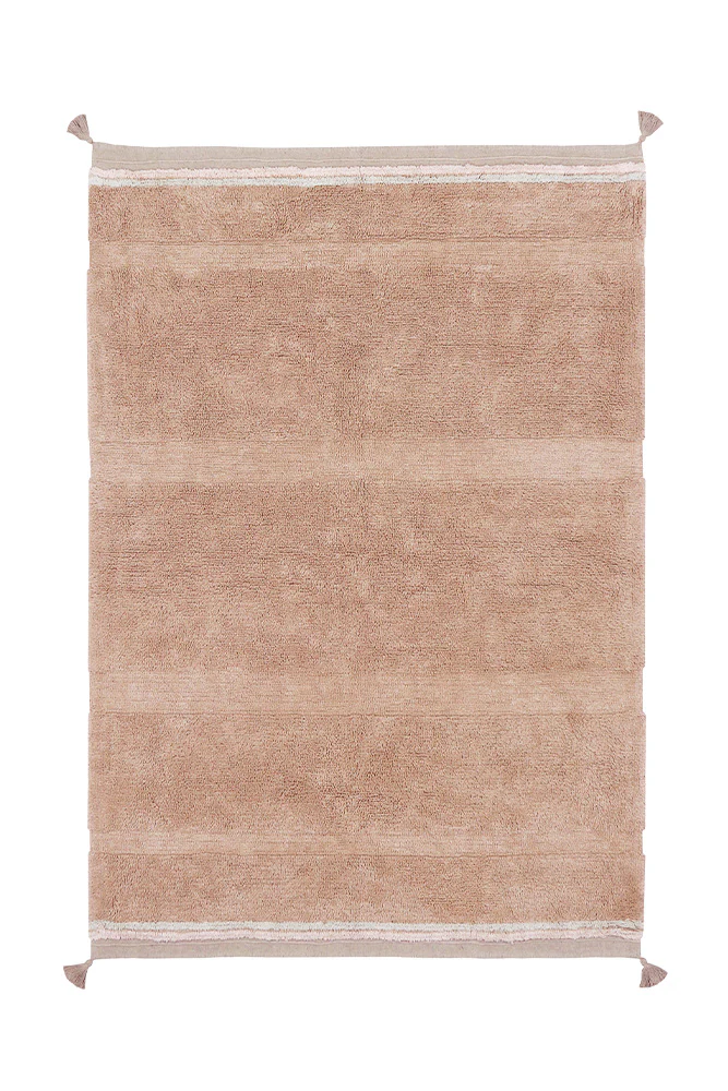 WASHABLE RUG BLOOM ROSE