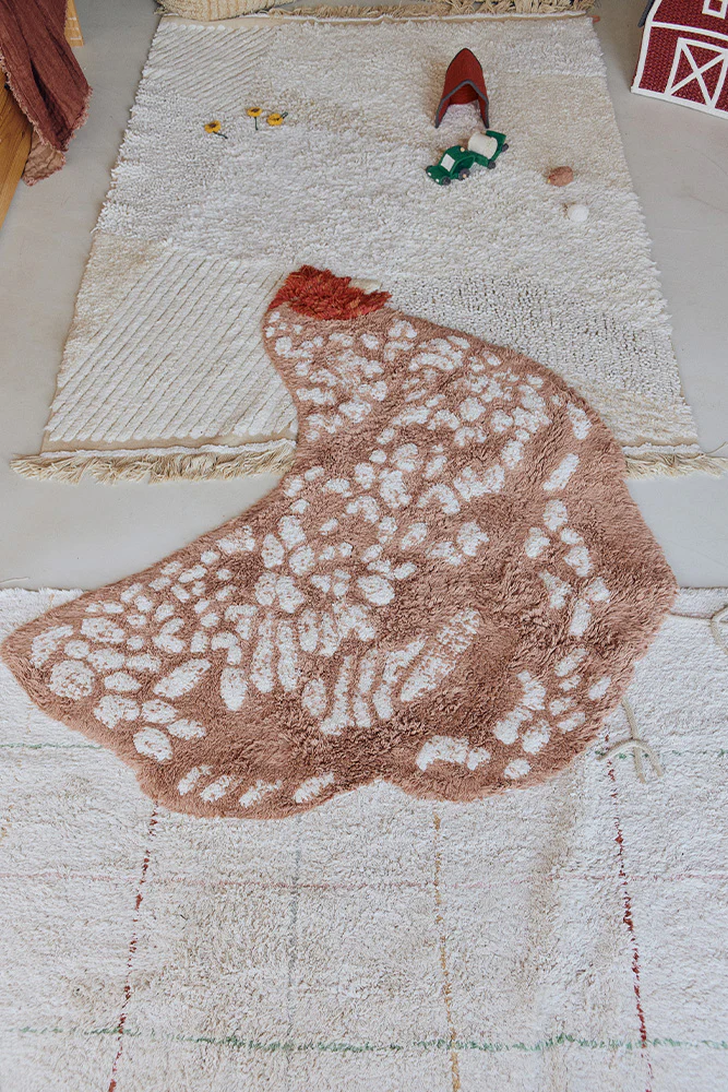 WASHABLE RUG CHICKEN - Image 2