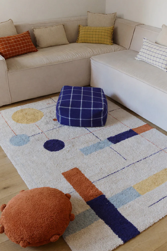 WASHABLE RUG GEOMETRICAL SHAPES - Image 3