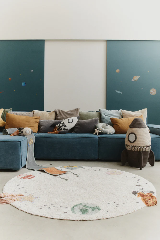 WASHABLE COTTON RUG INTERSTELLAR JOURNEY - Image 2