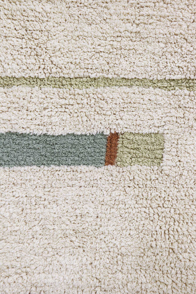 WASHABLE RUG LANES VINTAGE BLUE - Image 7