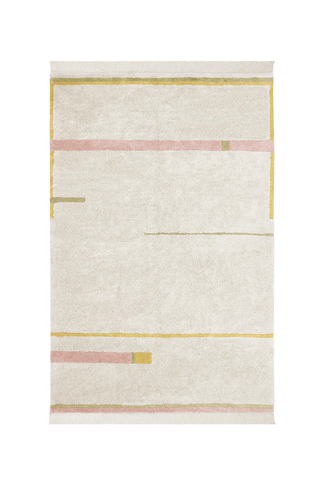 WASHABLE RUG LANES VINTAGE NUDE